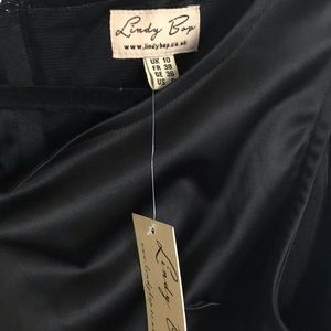 Black Satin Dress
